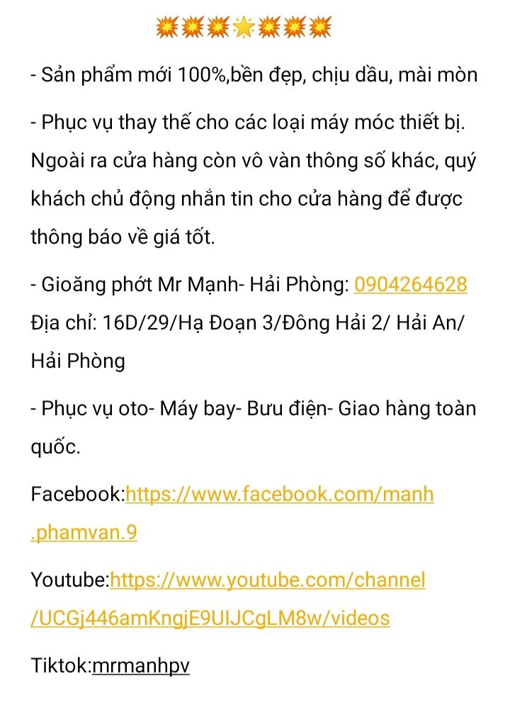 Phớt thủy lực 25x35x5 , 25*35*5