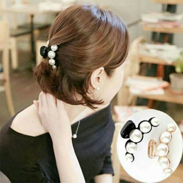 Kẹp tóc càng cua đính hạt sang trọng
