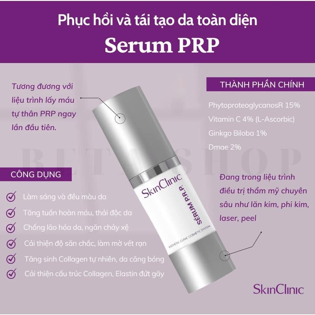 Serum Skinclinic phục hồi và tái tạo da toàn diện 30ml