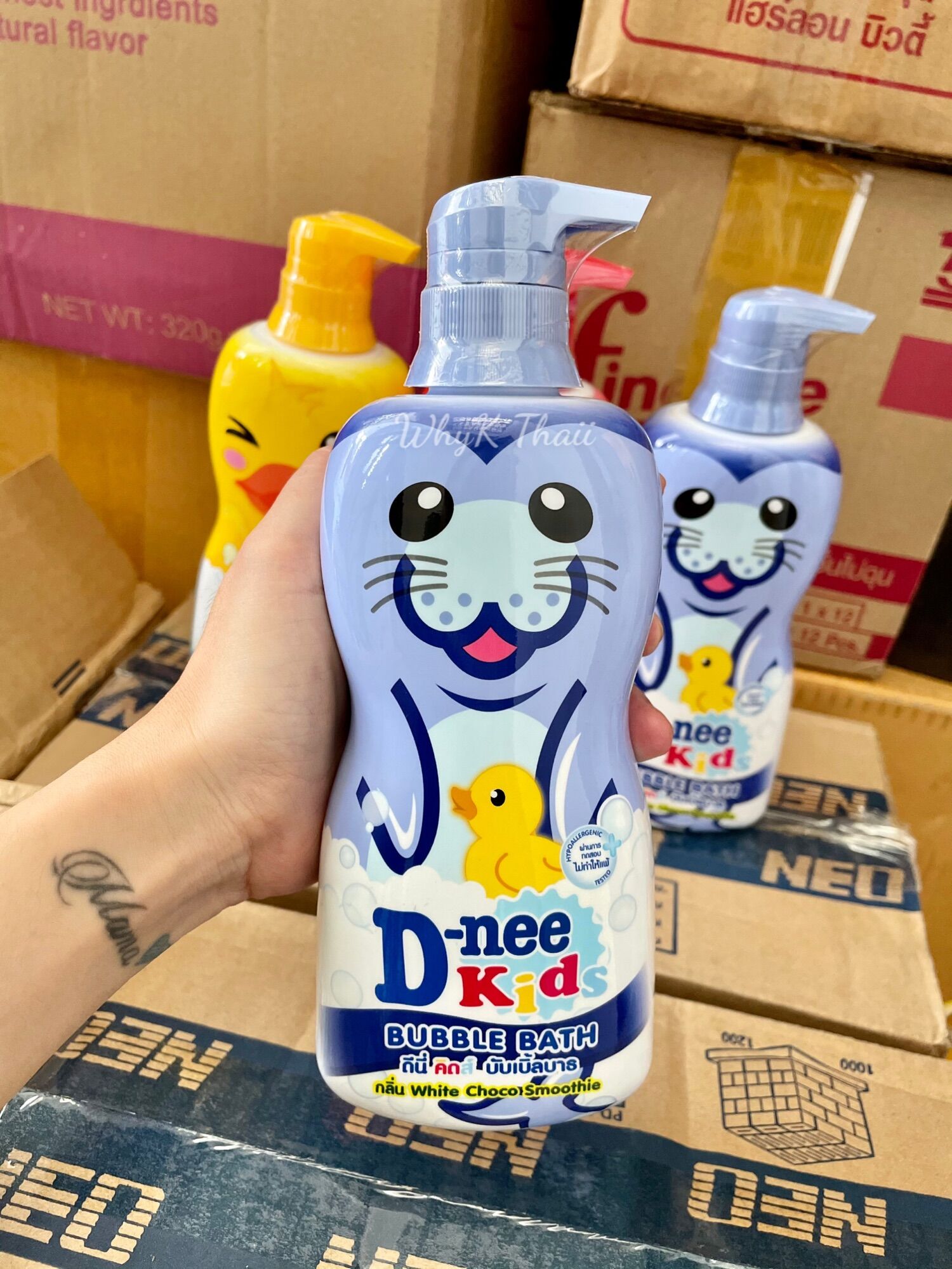 Sữa tắm gội cho bé Dnee kids Thái Lan chai 400ml