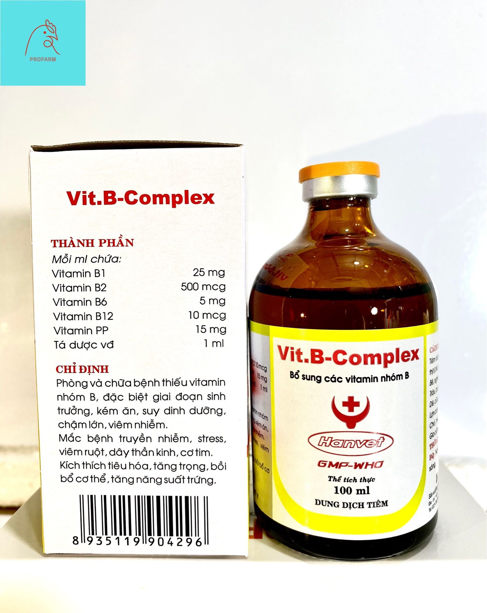Bcomlex (100ml) Enhances Health and Increases Appetite for Use in Veterinary Medicine.