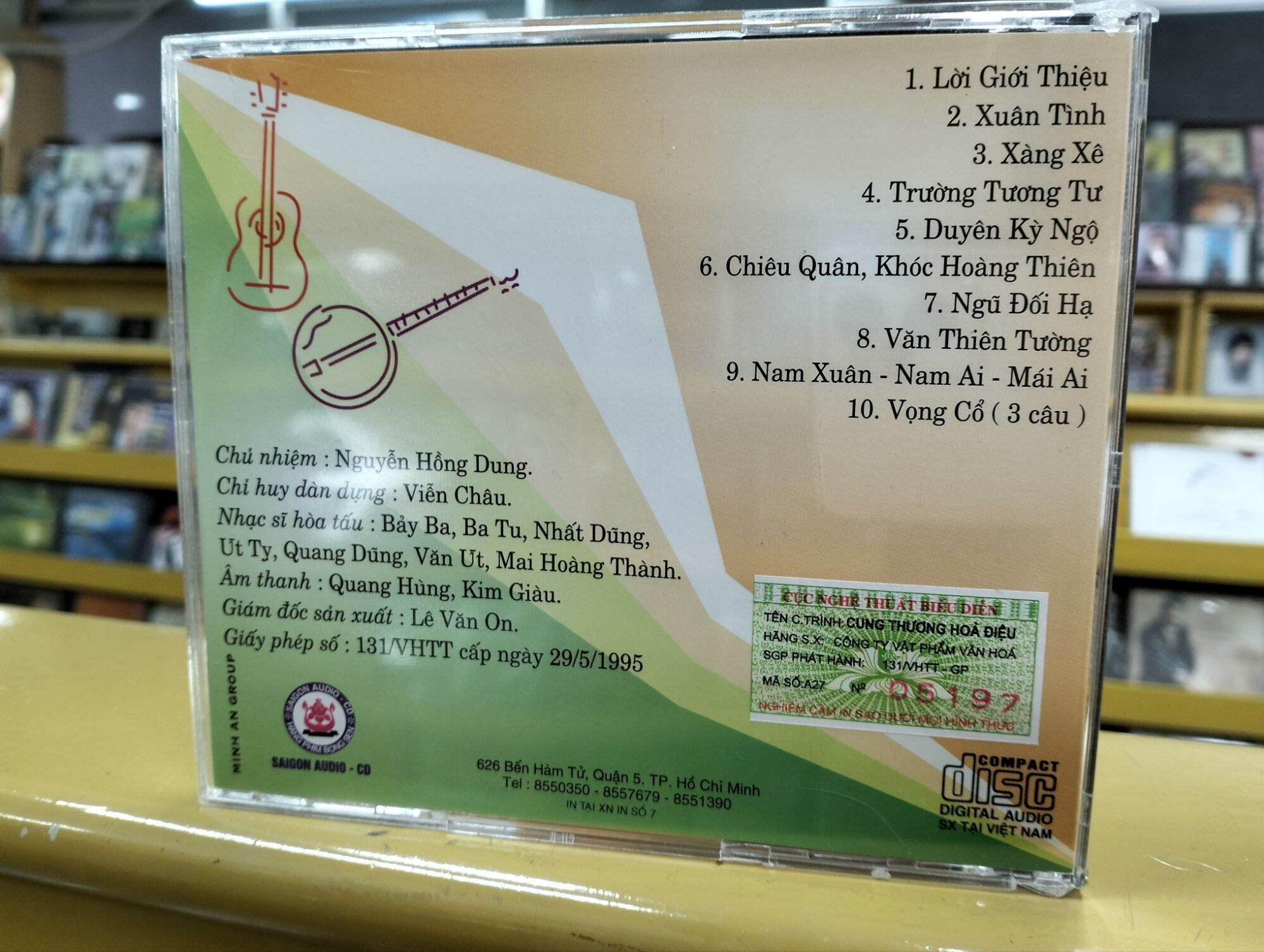Đĩa hoà tấu - Cung thương hoà điệu