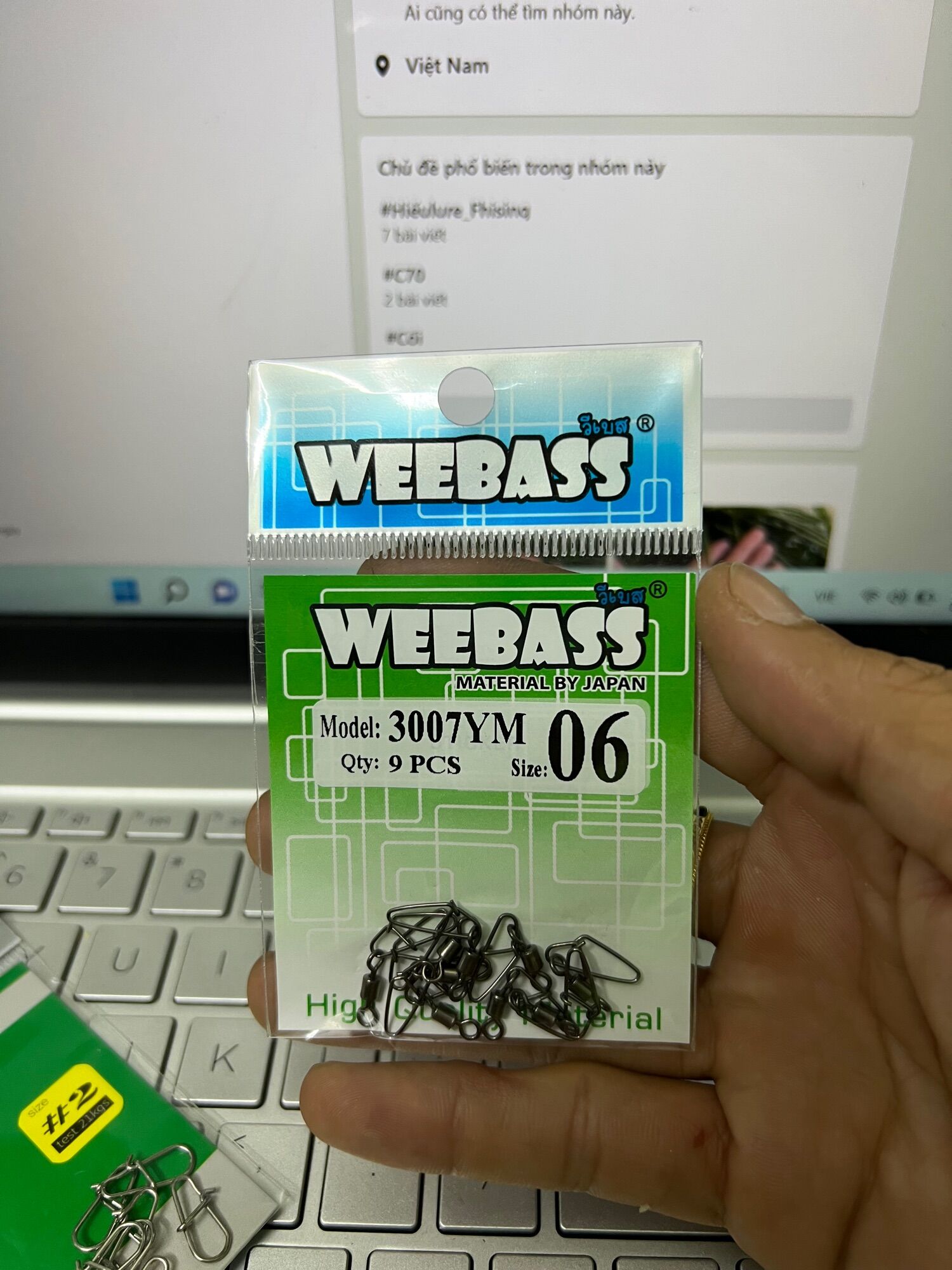 Khoá lure Snap thailand 100% nhập khẩu