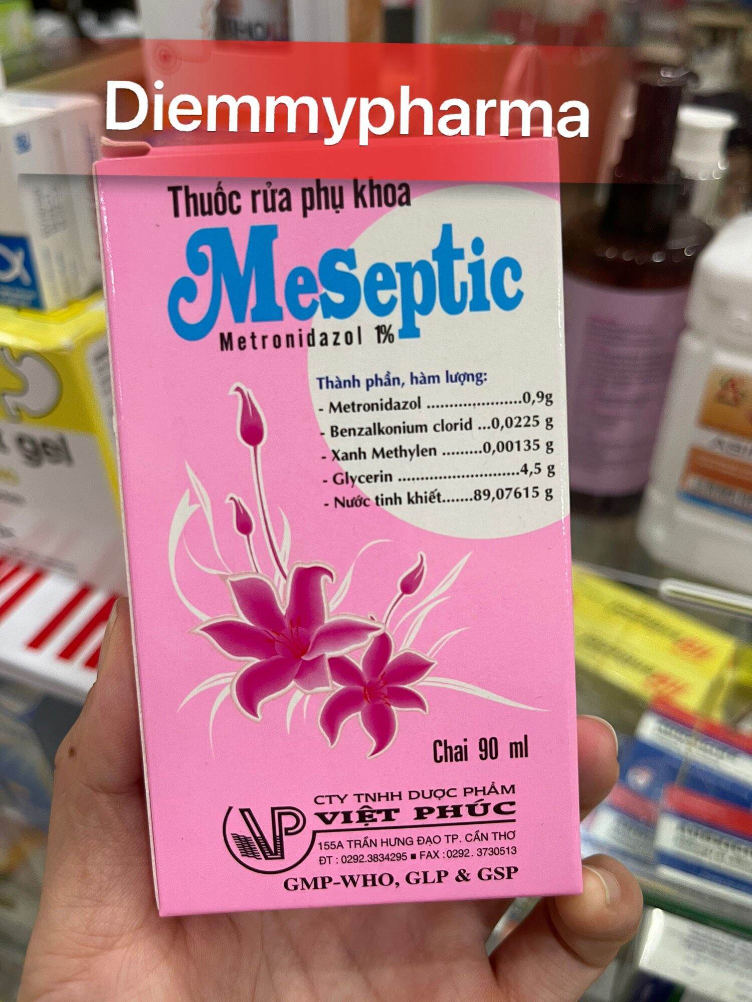 Rửa về sinh MESEPTIC