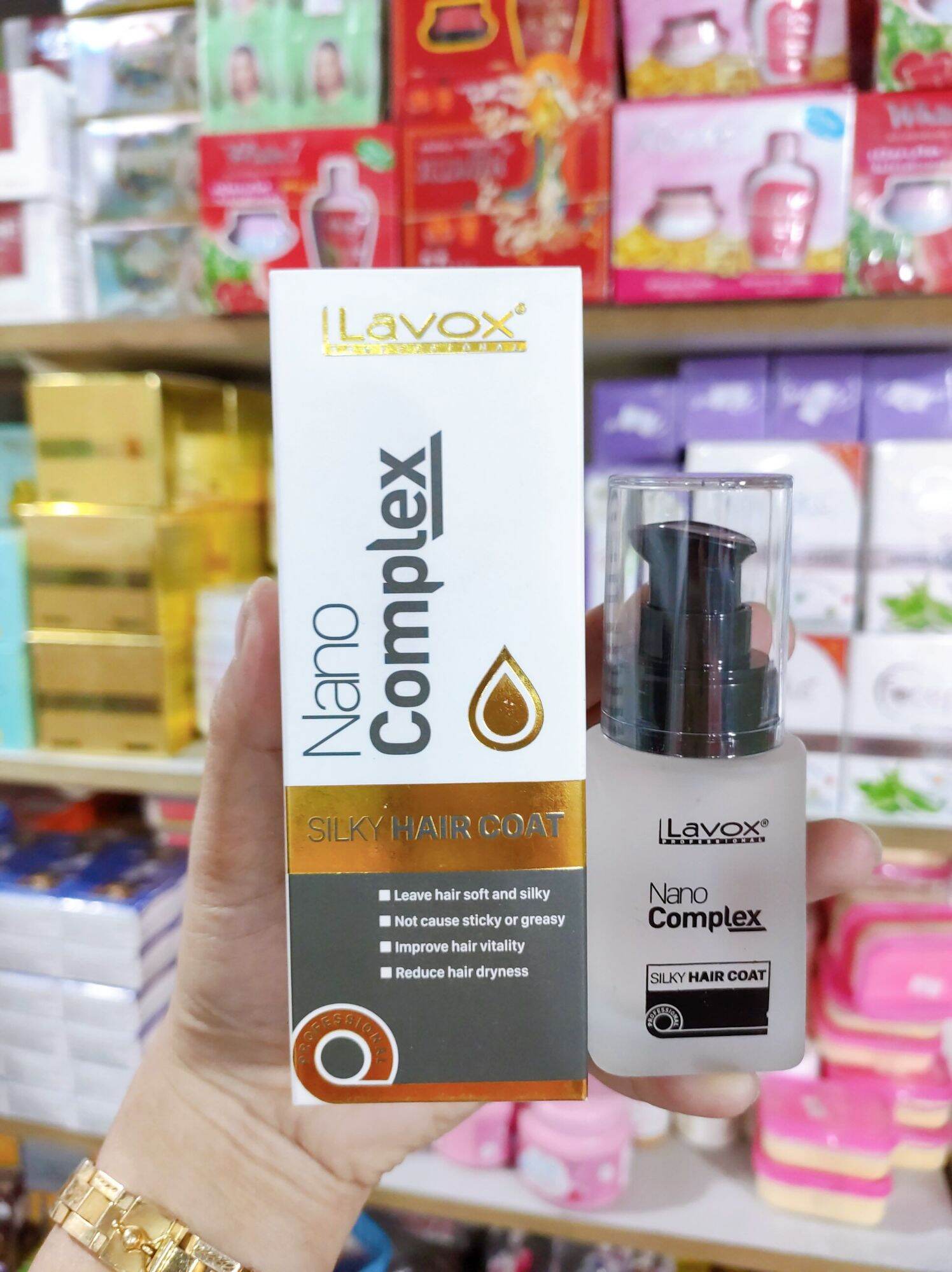 Serum Dưỡng Tóc Bóng Mượt Lavox Nano Complex 30ml