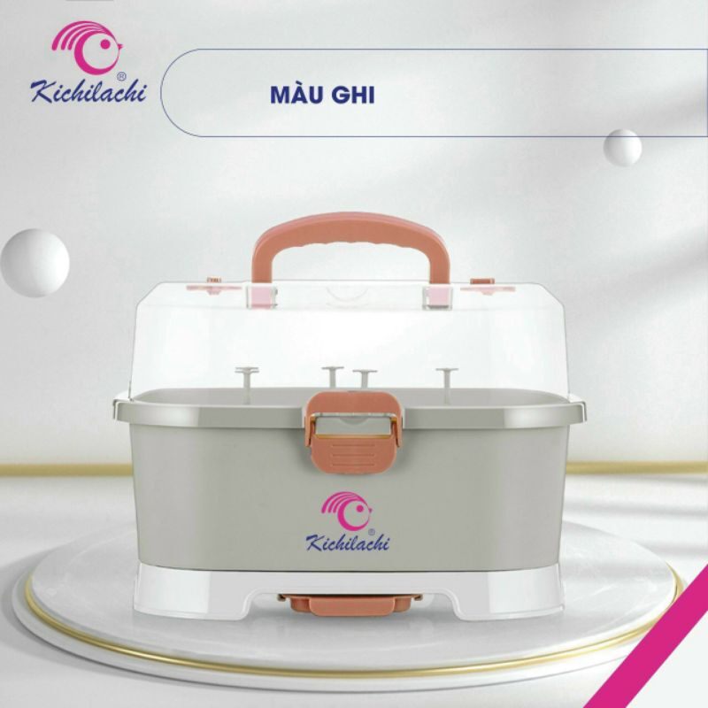 KHAY ÚP BÌNH SỮA MẪU MỚI CÓ NẮP ĐẬY CHO BÉ
