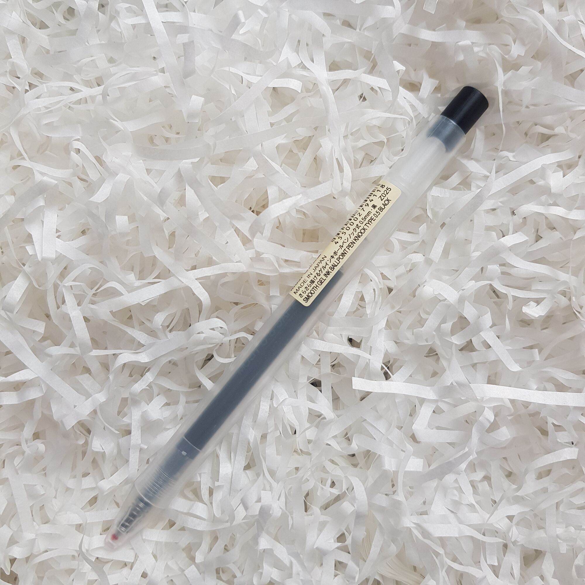 Bút bi bấm Muji ngòi 0,5 mm (Hàng chính hãng)