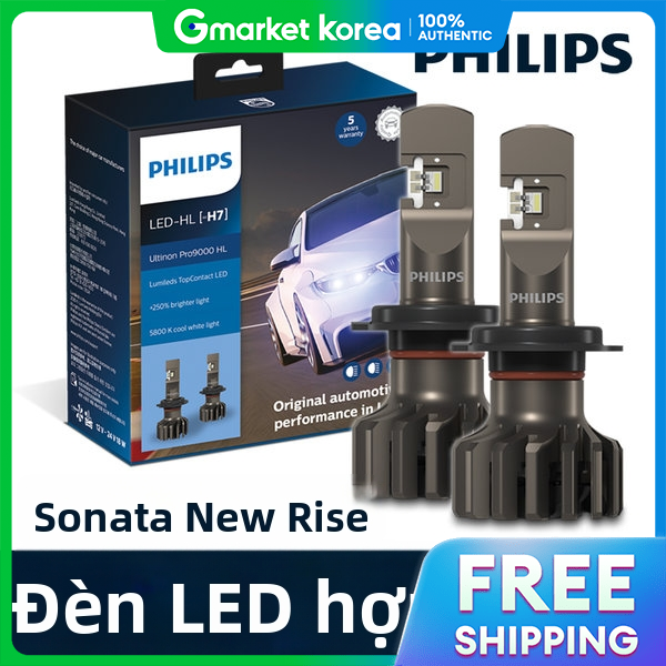Philips | Sonata New Rise Legally Certified Led Ultinon Pro 9000 / H7-C Giá 4,142,600 Đồng*Miễn phí vận chuyển