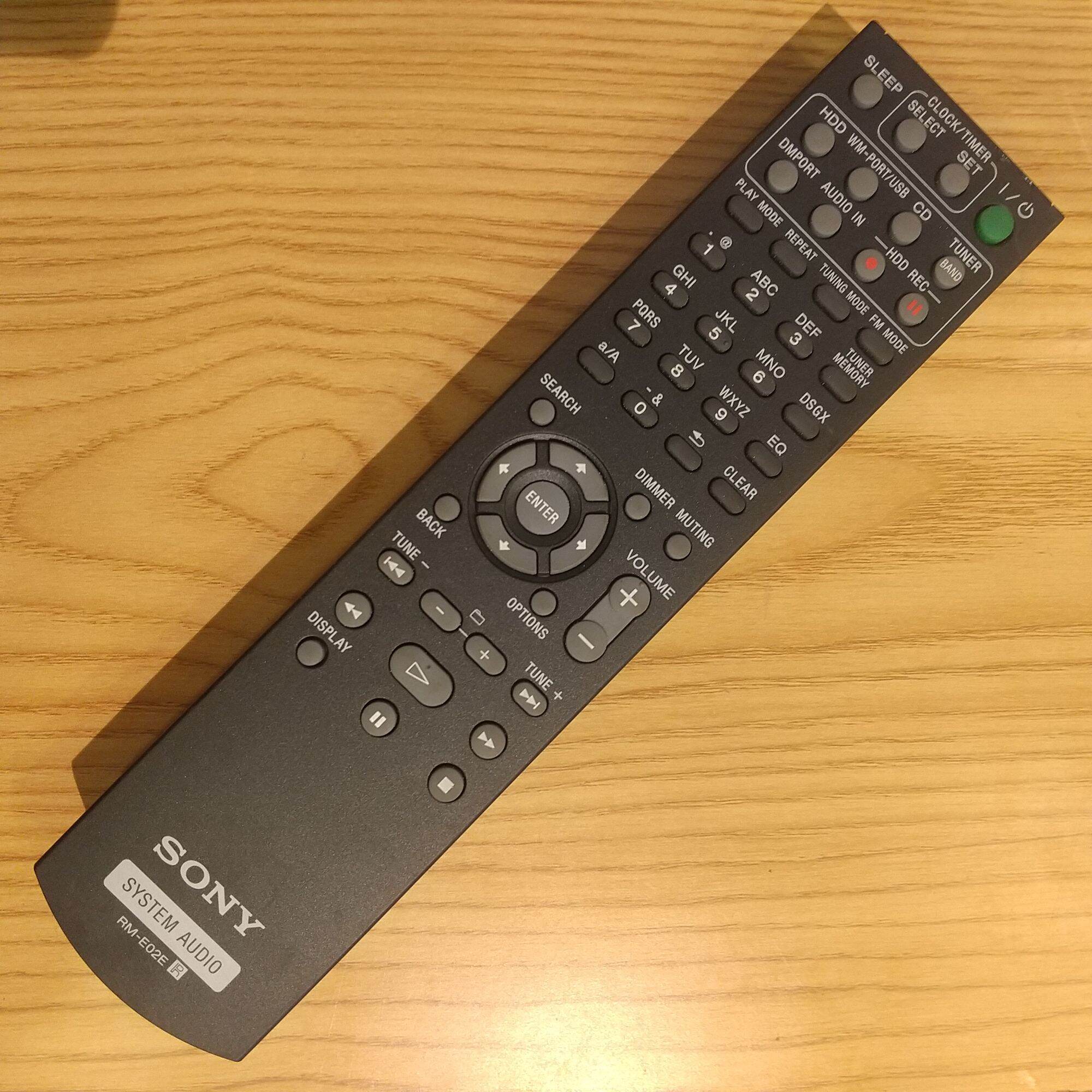 Audio²🔊 remote sony hi-fi stereo điều khiển dàn aiwa hệ thống âm thanh đồng bộ sony audio system dàn âm thanh hifi md cd dvd aux radio cassette component
