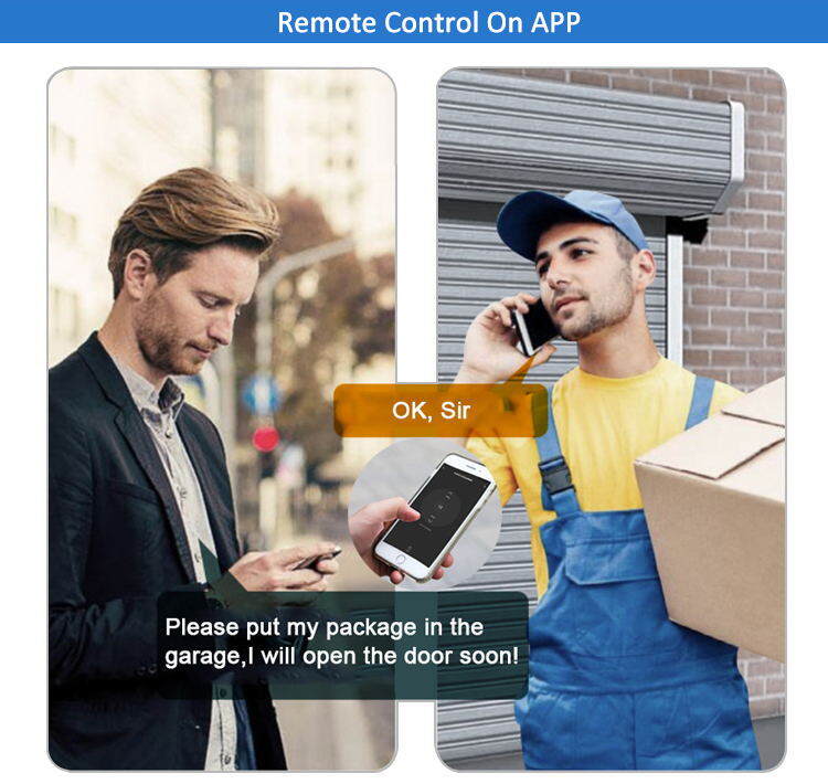 Công tắc cửa cuốn thông minh wifi Tuya, đóng/mở cửa cuốn từ xa bằng điện thoại