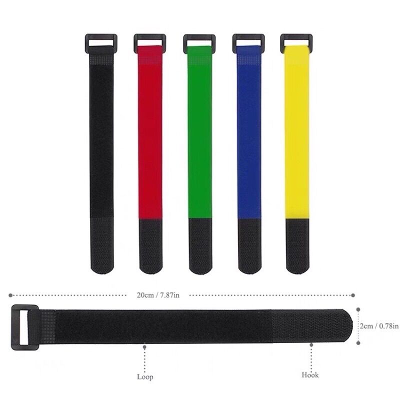 Dây buộc pin 20cm đủ các màu