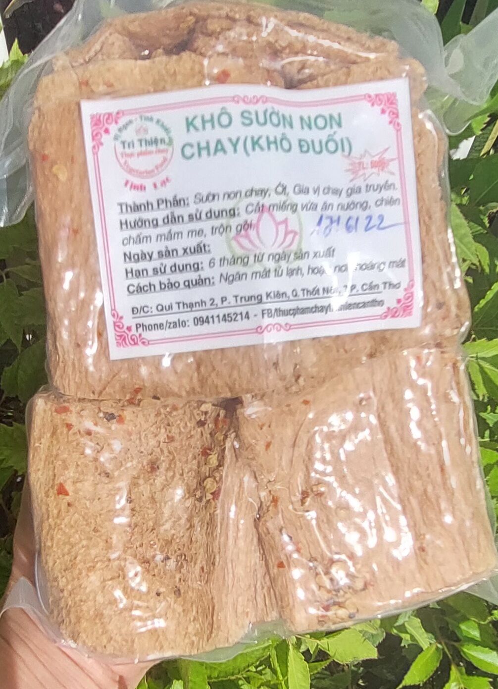 #Khô sườn non chay đặc biệt gia truyền 1kg# Khô đuối chay#Thực phẩm chay Trí Thiện