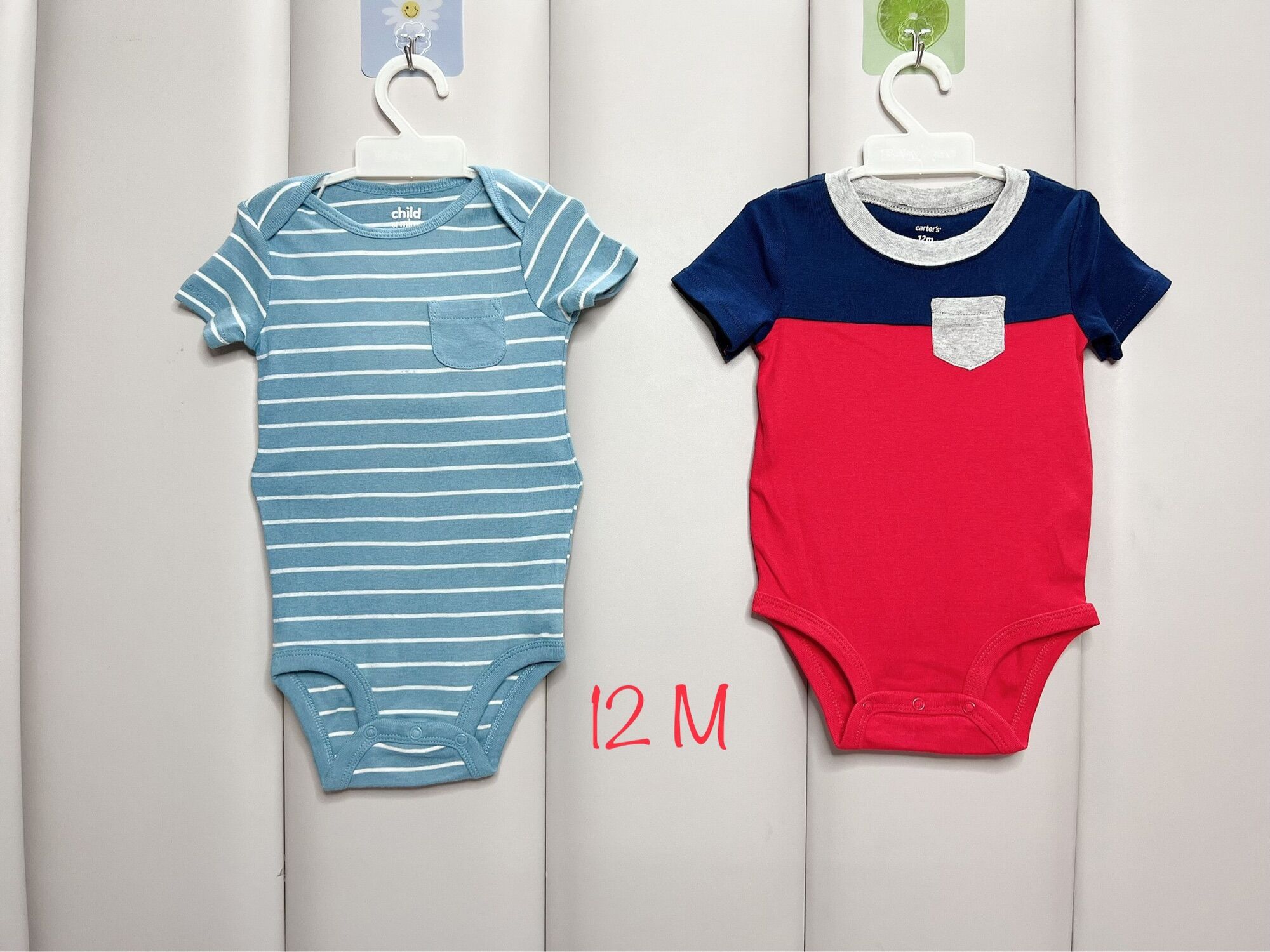 Set 2 Body Suit siêu cưng. Size 12m cho bé từ
