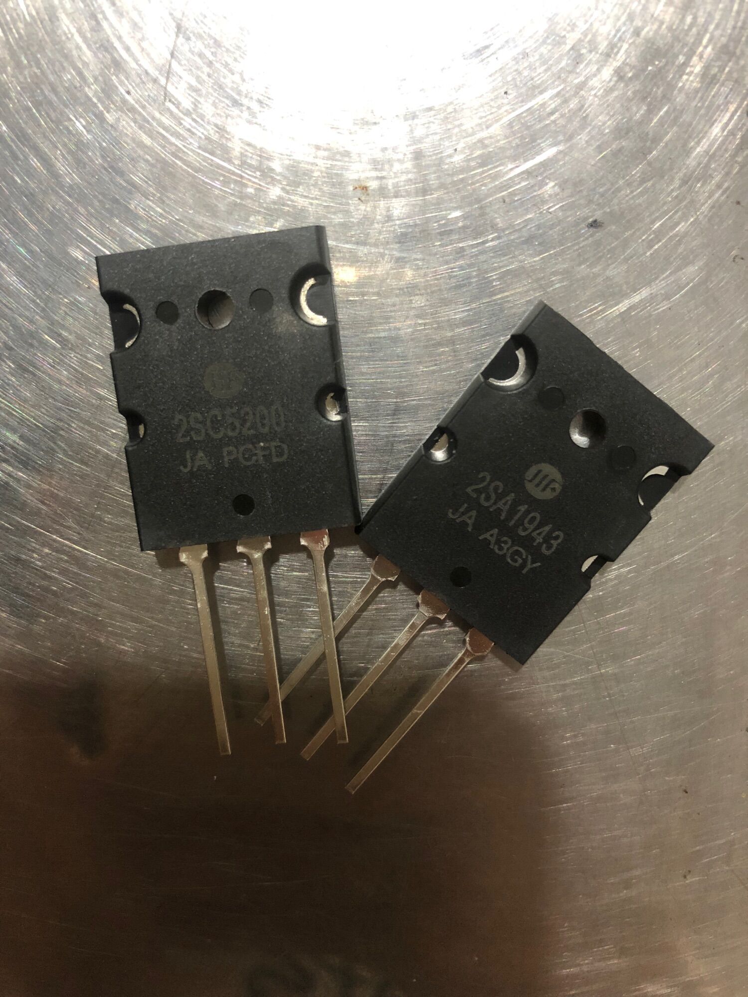 Cặp Sò công suất Transistor 2SC5200 - A1943 C5200 5200 TO-3PL NPN 15A 230V