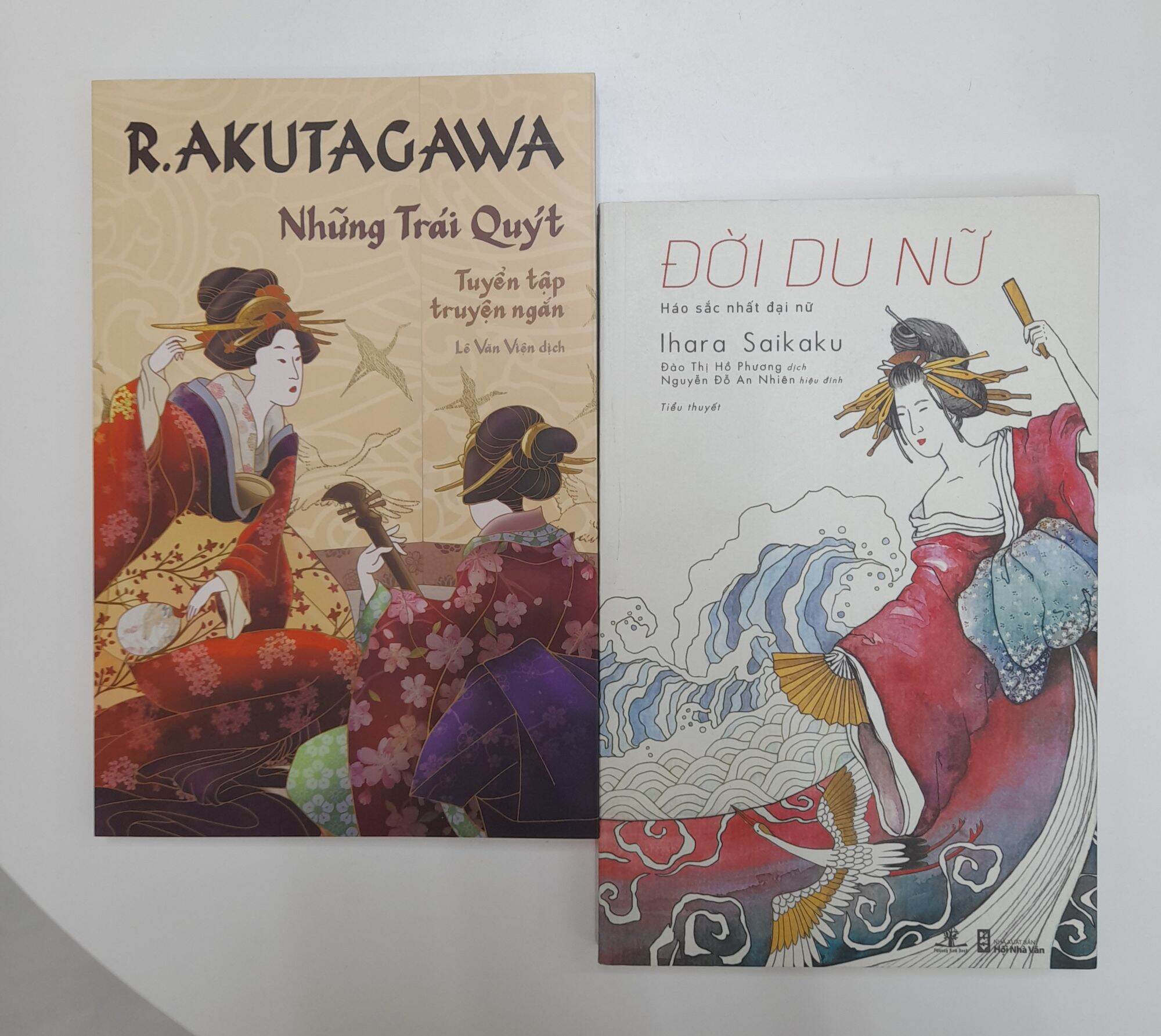 Combo hai sách danh tác văn học Nhật: Những Trái Quýt và Đời Du Nữ