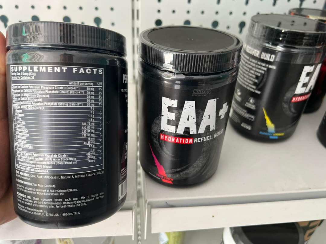 NUTREX EAA HYDRATION TĂNG CƠ PHỤC HỒI CƠ BẮP ĐẲNG CẤP 30 SERVING