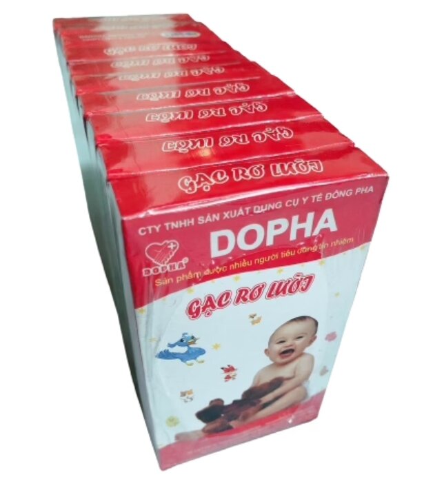 Gạc Rơ Lưỡi Đông pha (Lốc/10hộp/5cái)