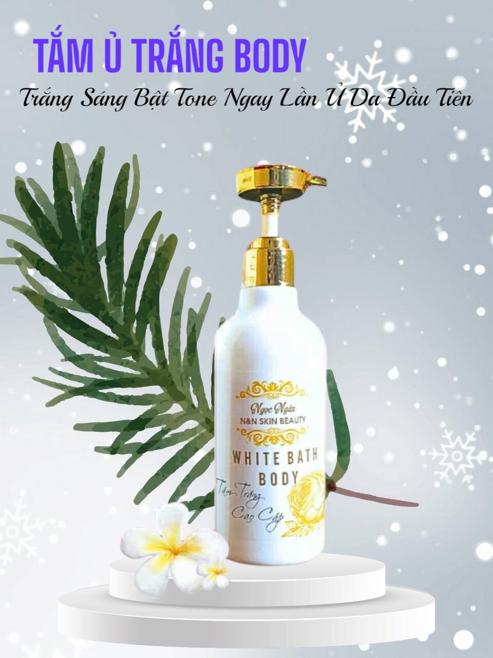 TẮM Ủ TRẮNG COLLAGEN & SỮA NON