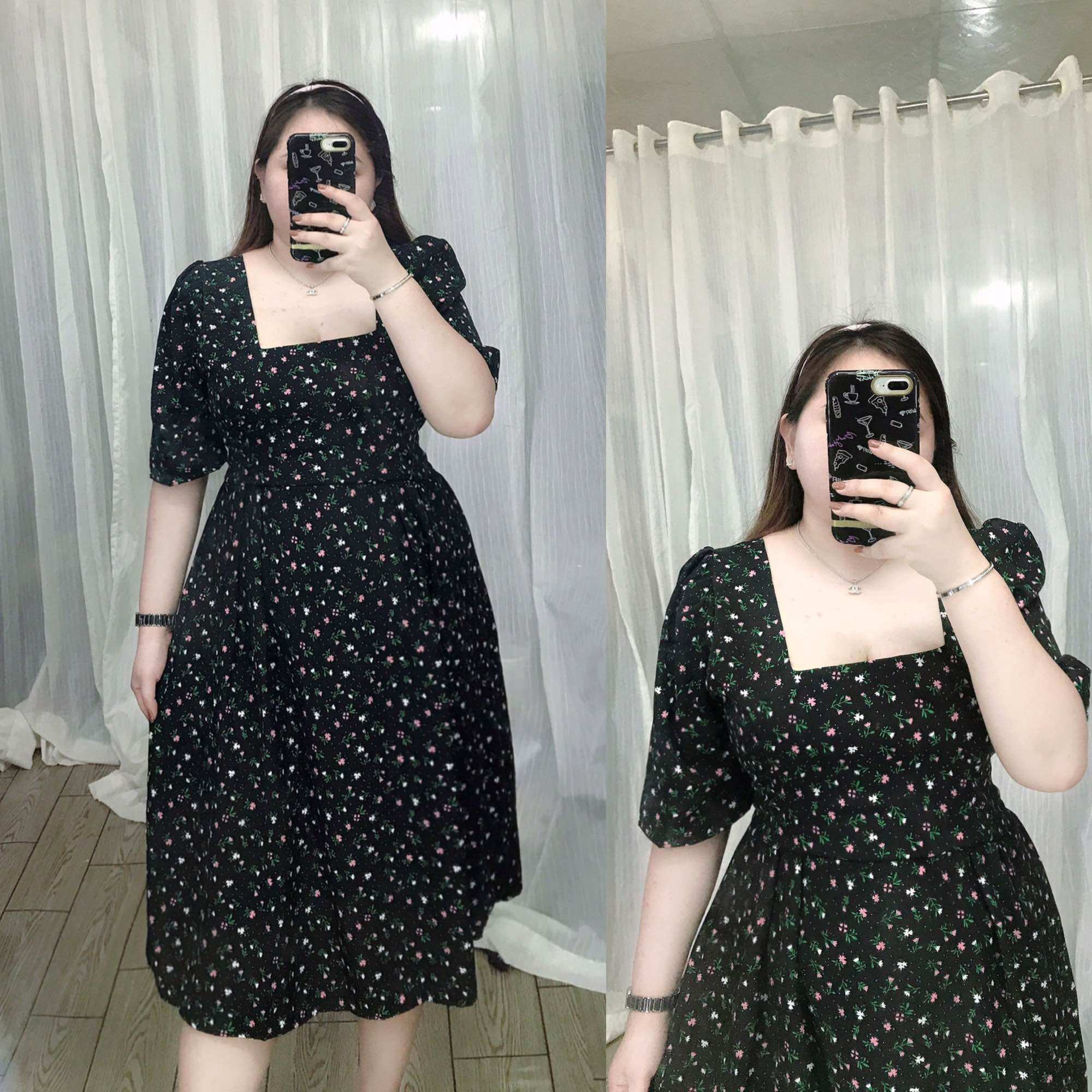 [Bigsize 65-90kg] Đầm cổ điển