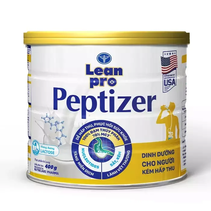 LEANPRO PEPTIZER 400g(dinh dưỡng hỗ trợ người kém hấp thu)