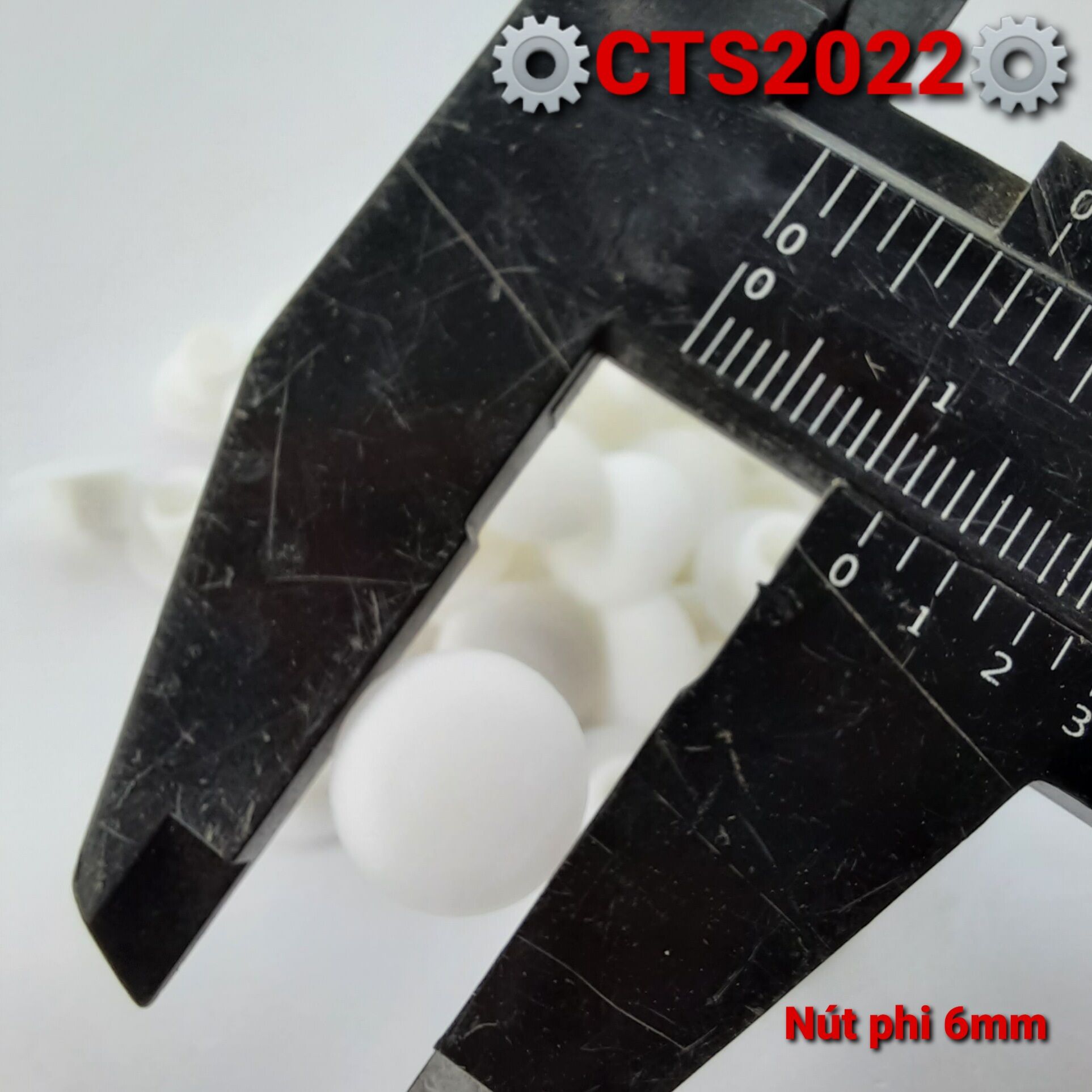 10 Nút nhựa bịt lỗ phi 6mm