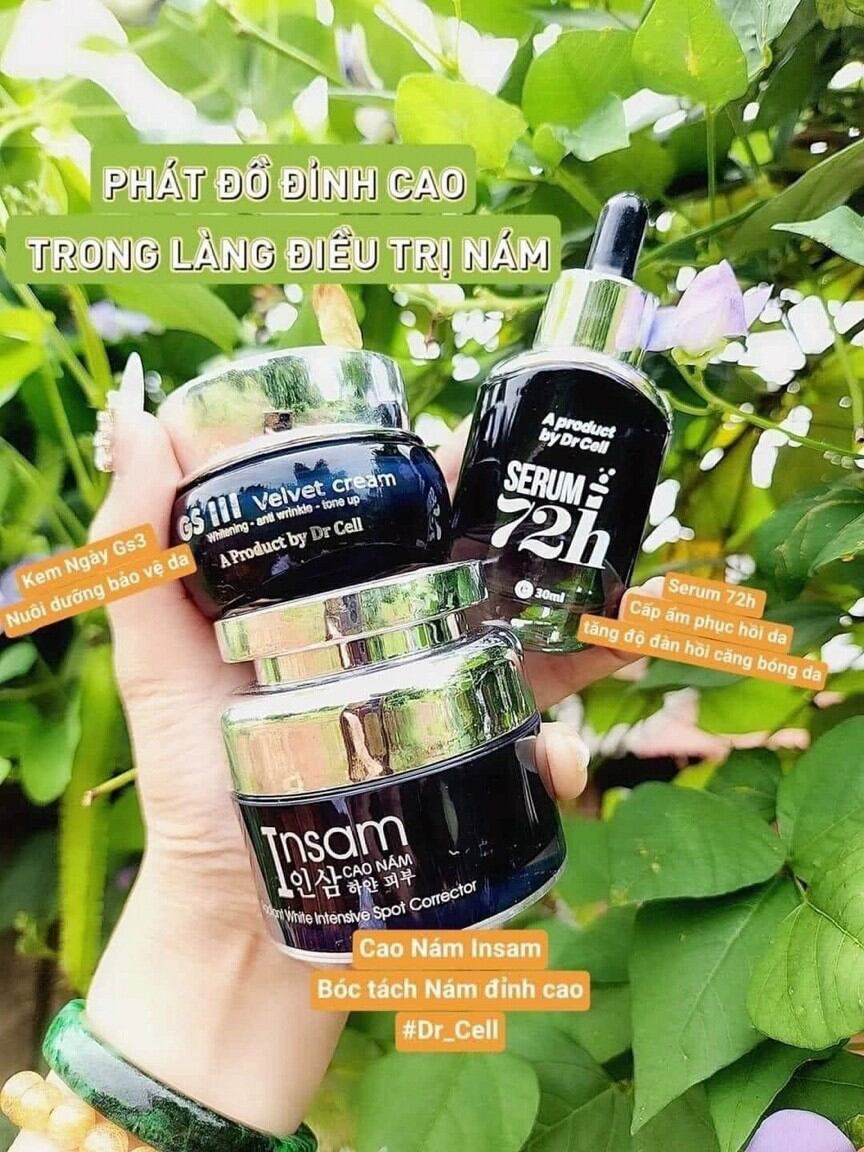 sỉ bộ cao nám  insam như hình