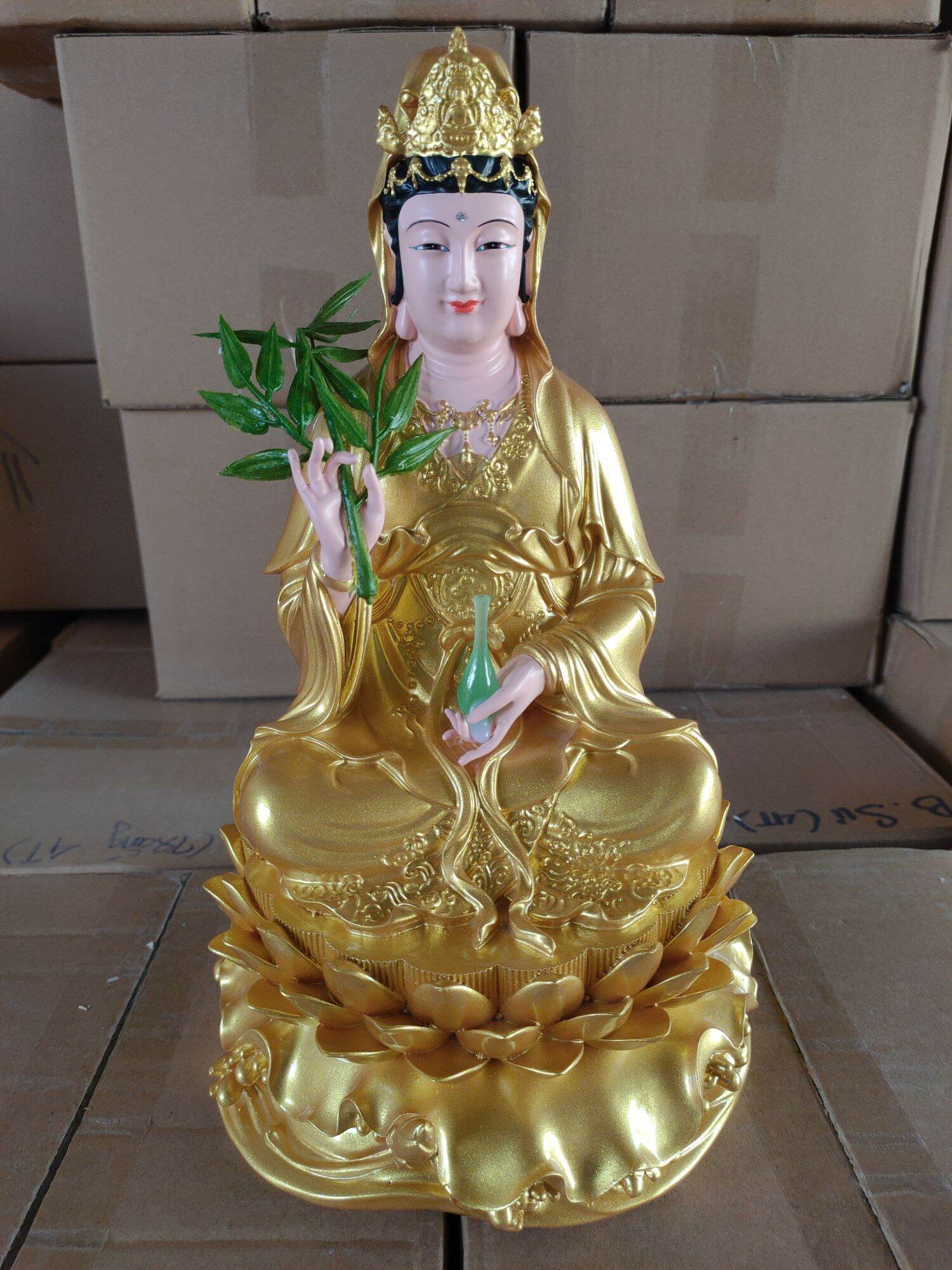 Tượng Quan Âm Bồ Tát cao 30cm