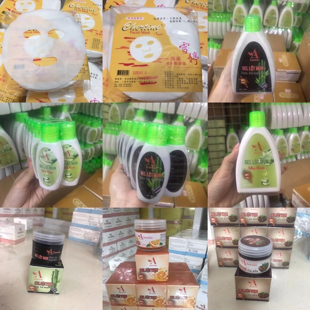 Combo Gel Lột Mụn 60g & 100 miếng mặt nạ giấy