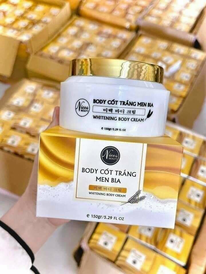 Chính hãng _có hộp đàng hoàng _ body cốt trắng men bia _ thích trắng nhiều qua e , chất kem đặt