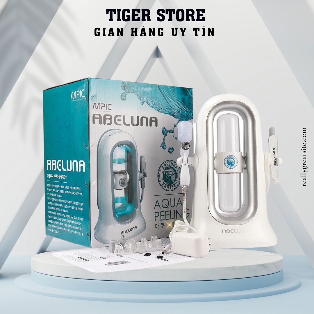 Máy hút mụn, phun oxy 2 chức năng Aqua peeling dùng cho Spa và tại nhà