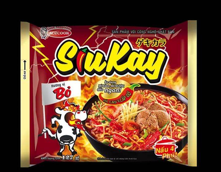 Mì SiuKay Bò 24 Gói