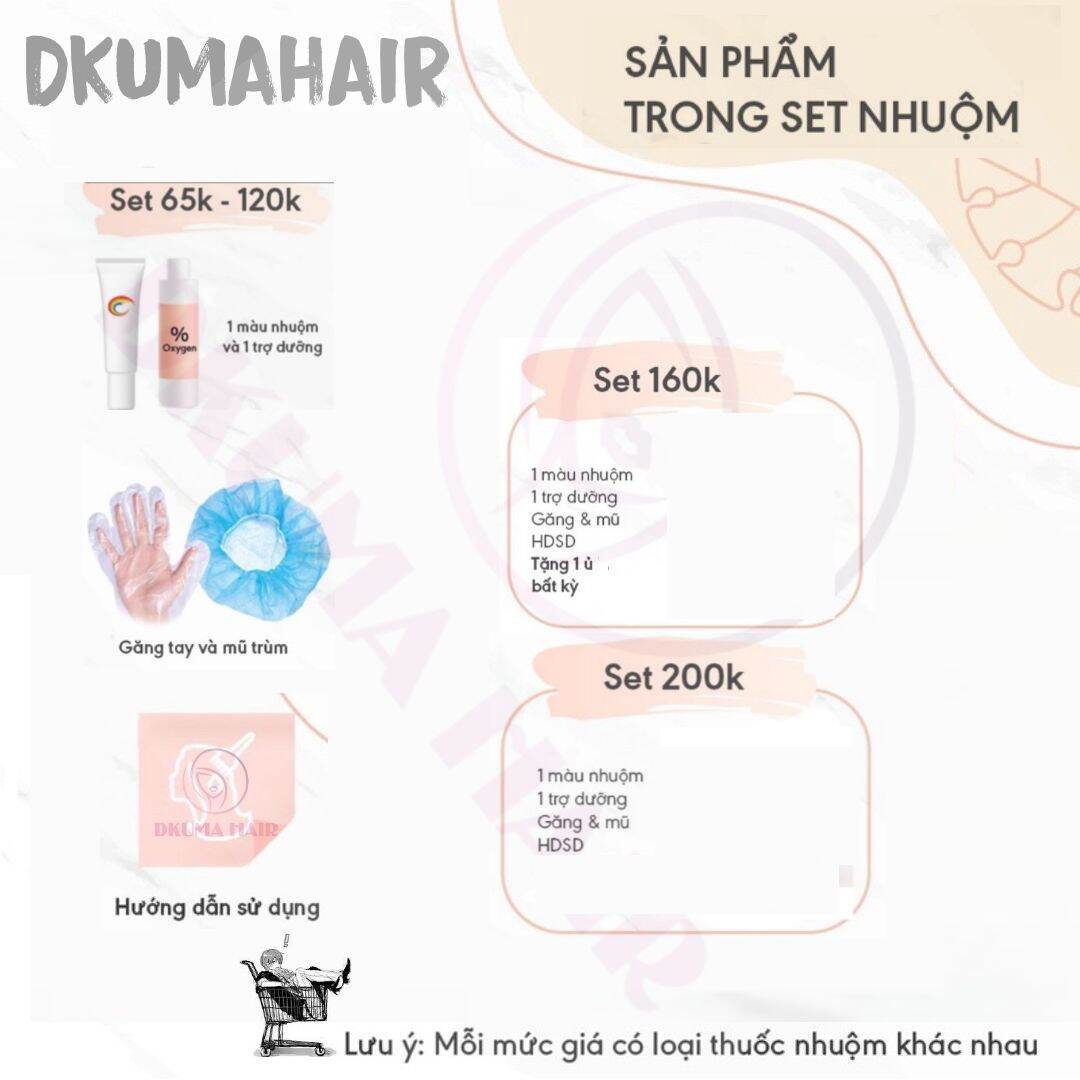 [1cái]Kẹp Vịt Giữ Nhuộm Tóc Dkumahair