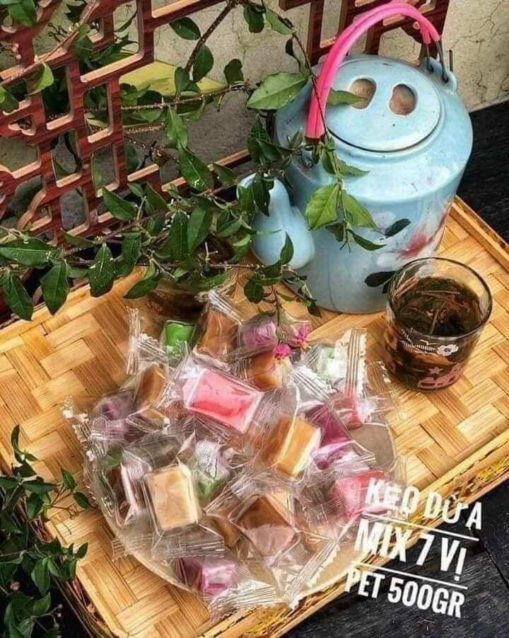 Kẹo dừa 7 vị 100g