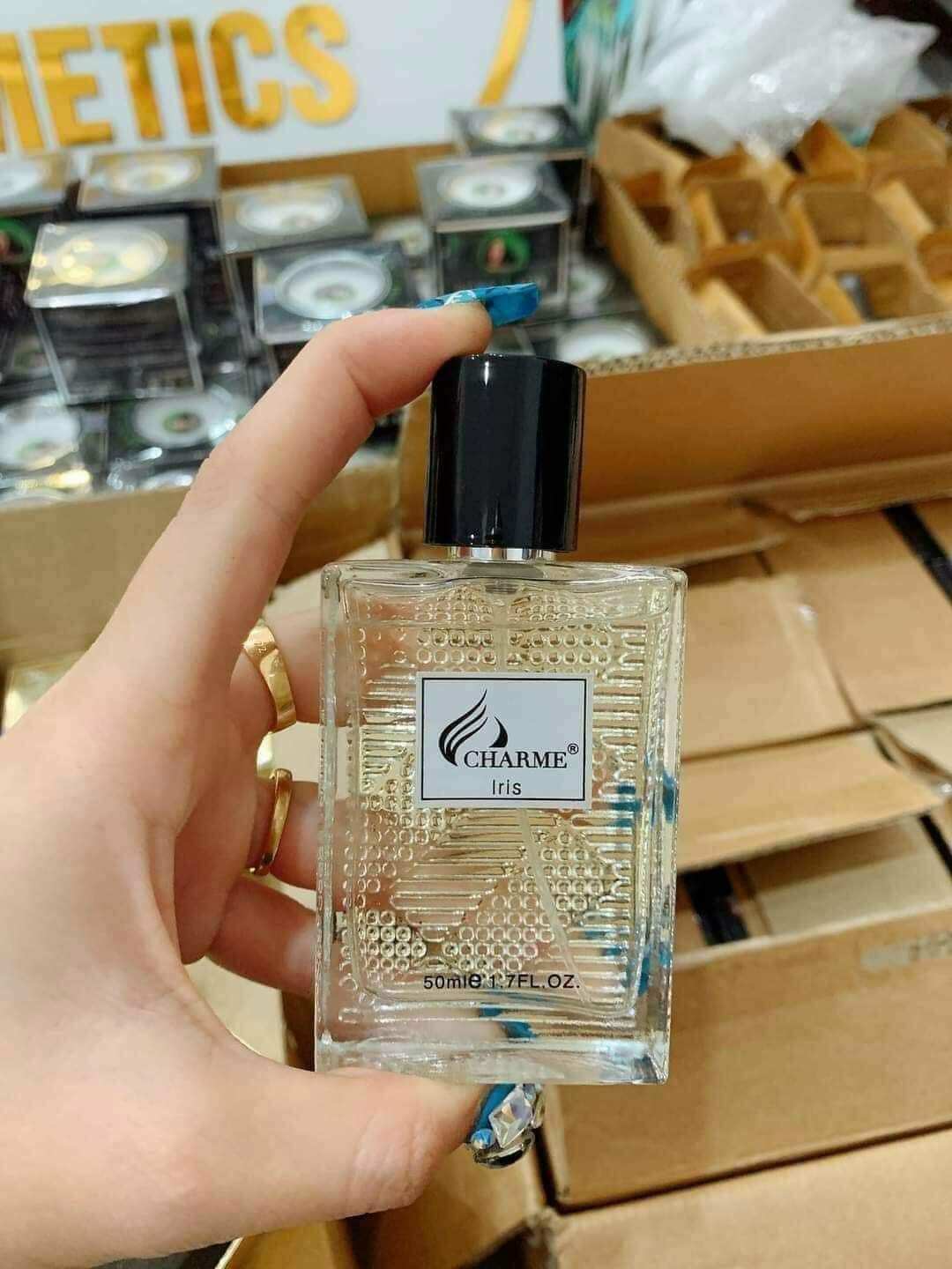 Nước Hoa Nam Iris 50ml Siêu Thơm, Dịu Mát, Quyến Rũ