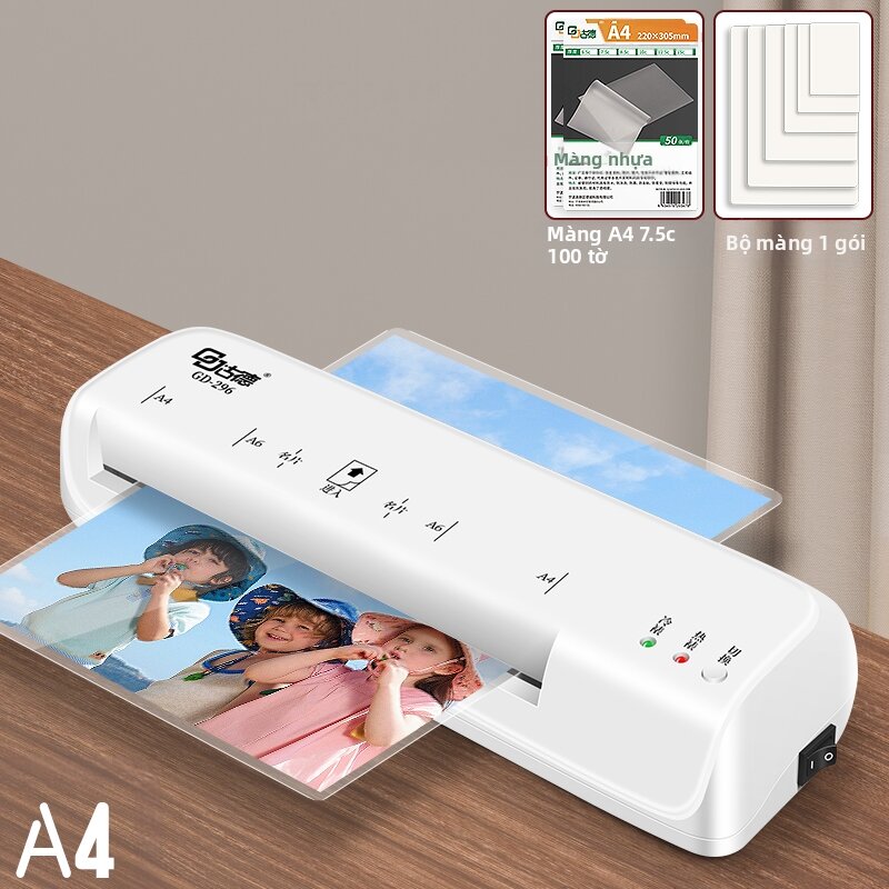 Good | Máy Ép Nhựa Ảnh A4 Cho Văn Phòng Nhỏ