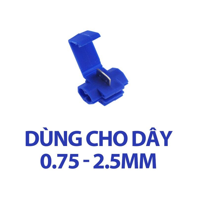 Cút nối nhanh chữ T dùng cho dây điện từ 0.75 đến 2.5mm2