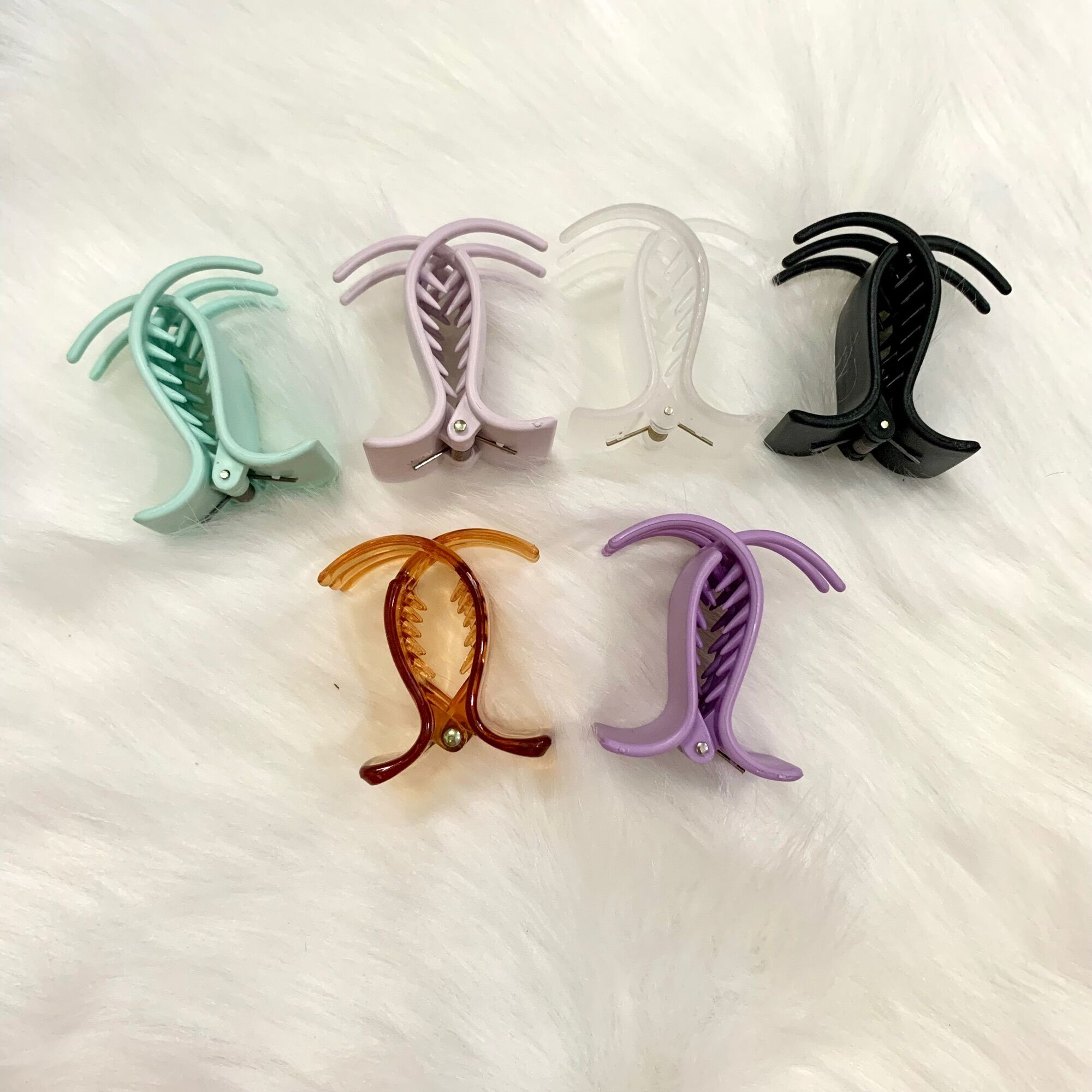 Combo 2 Kẹp tóc càng cua nhiều màu 5R
