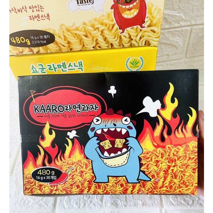Thùng mì tôm trẻ em shogun- hộp 30 gói x18g