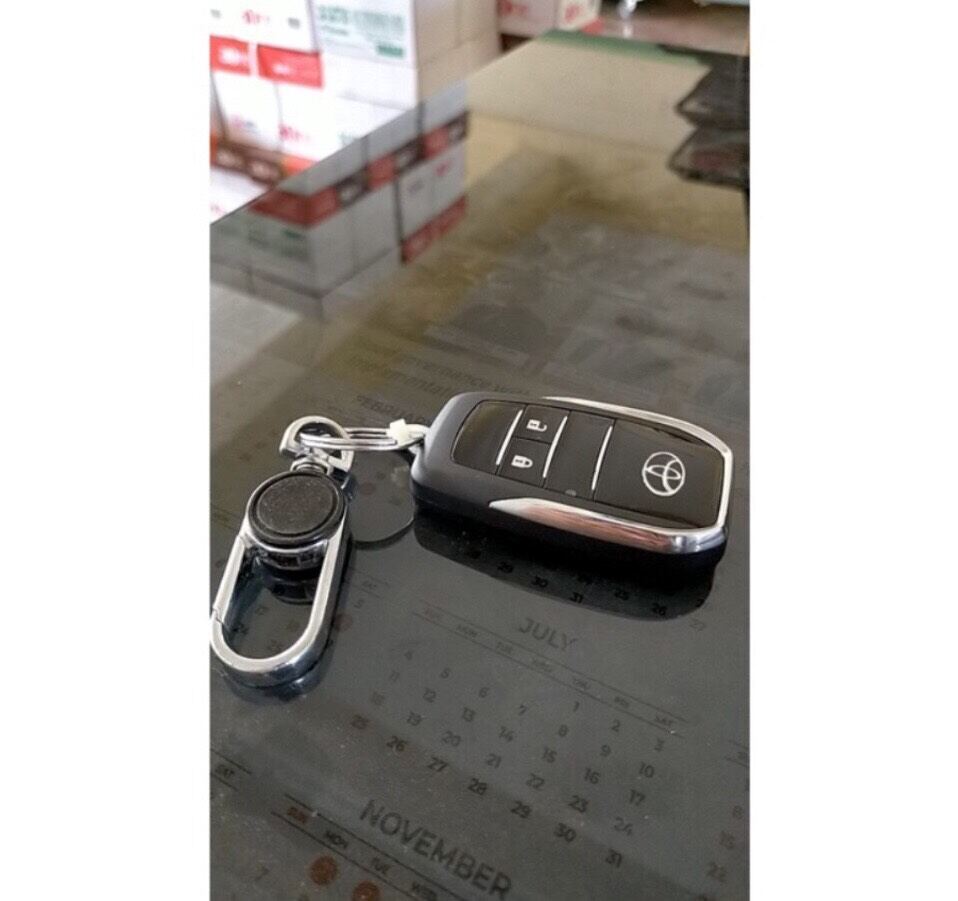 Vỏ chìa khóa độ gập toyota wigo ( mẫu mới )