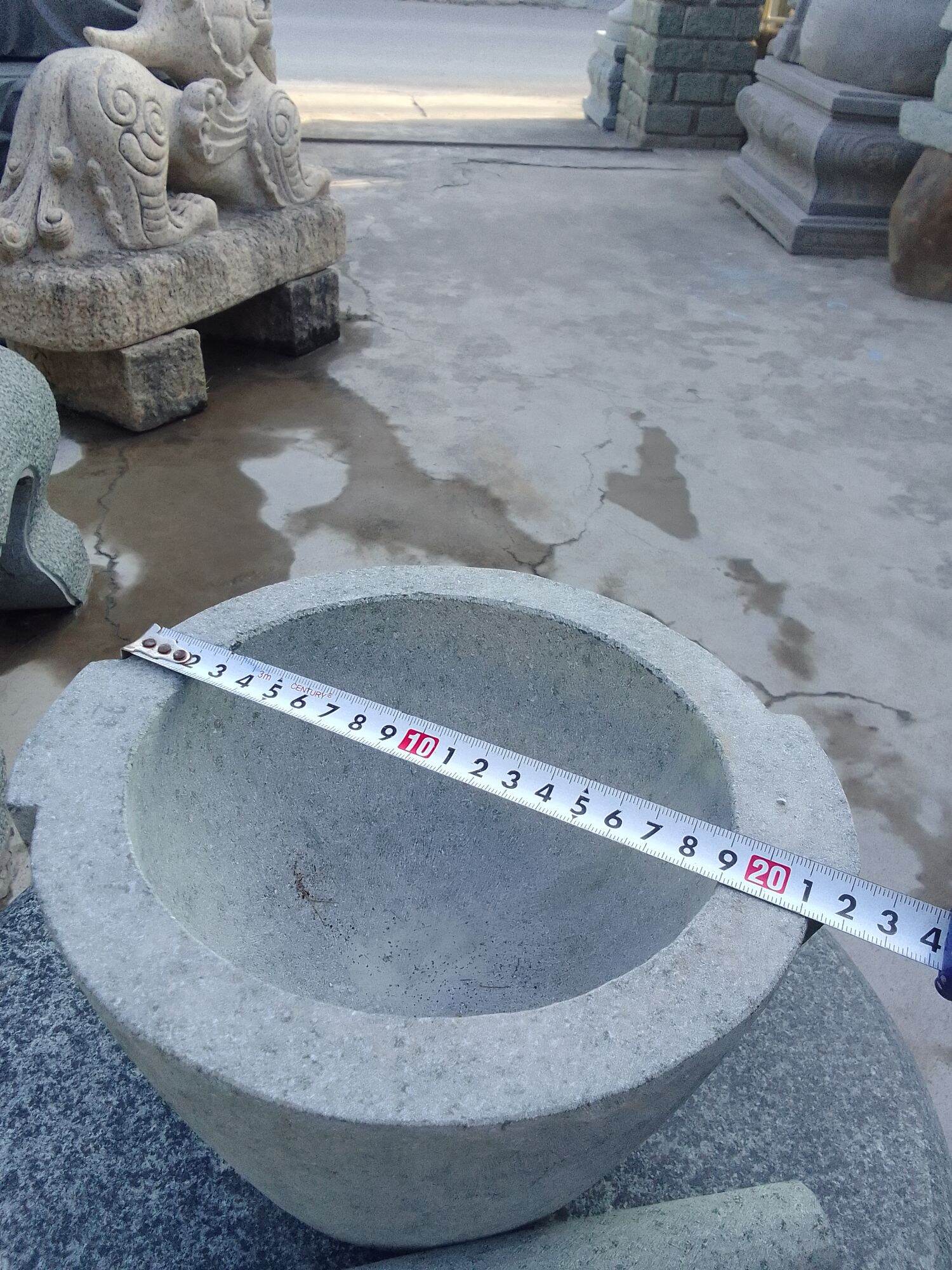 cối và chày đá kích thước 21cm