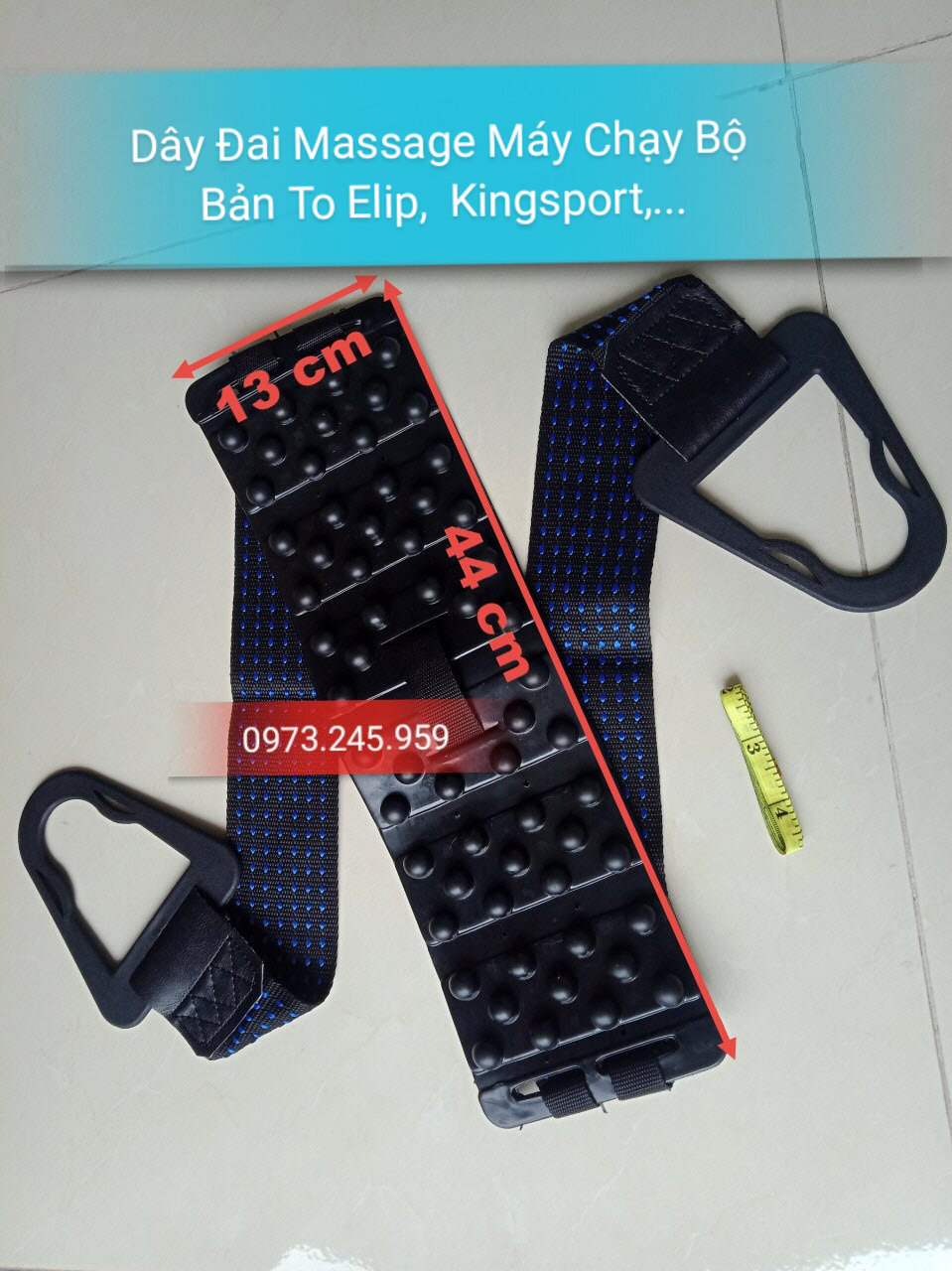 [HCM]Dây Đai Massage Bụng Đứng Có Gai Máy Chạy Bộ