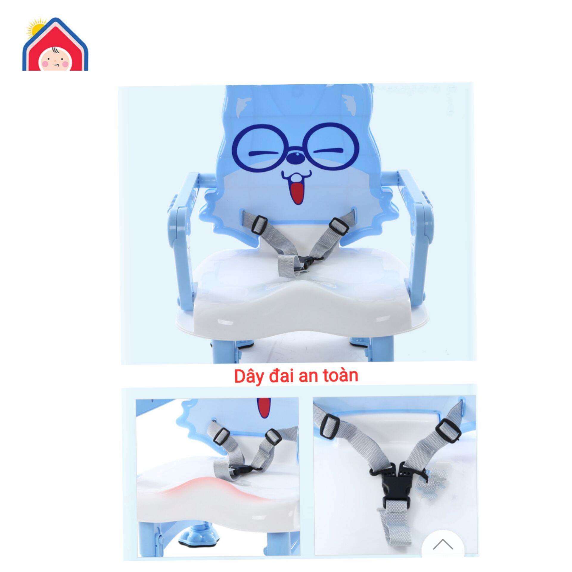 Ghế ăn dặm gấp gọn Senmysan G5 cho bé