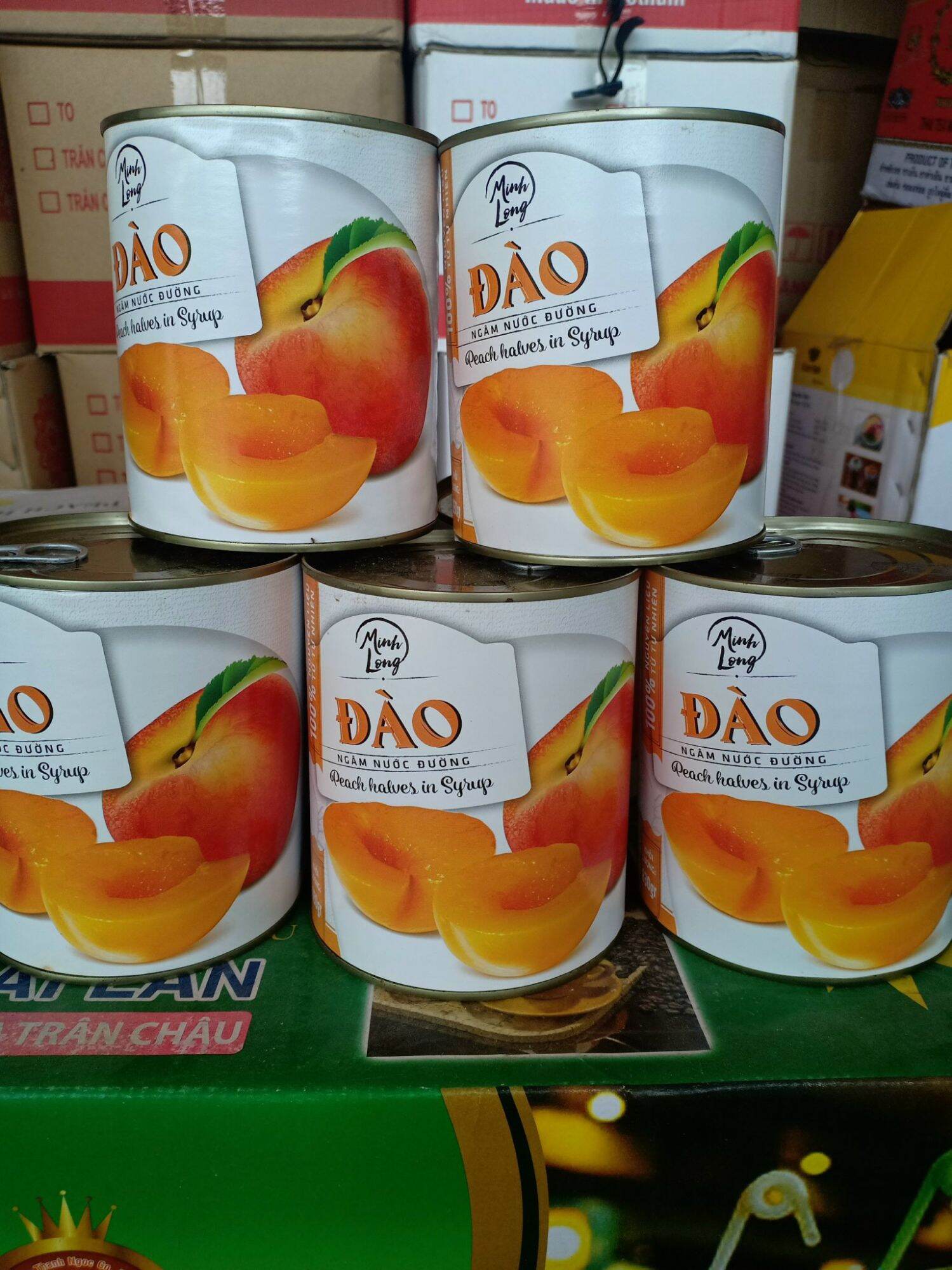 Đào 🍑🍑🍑 hộp cát long