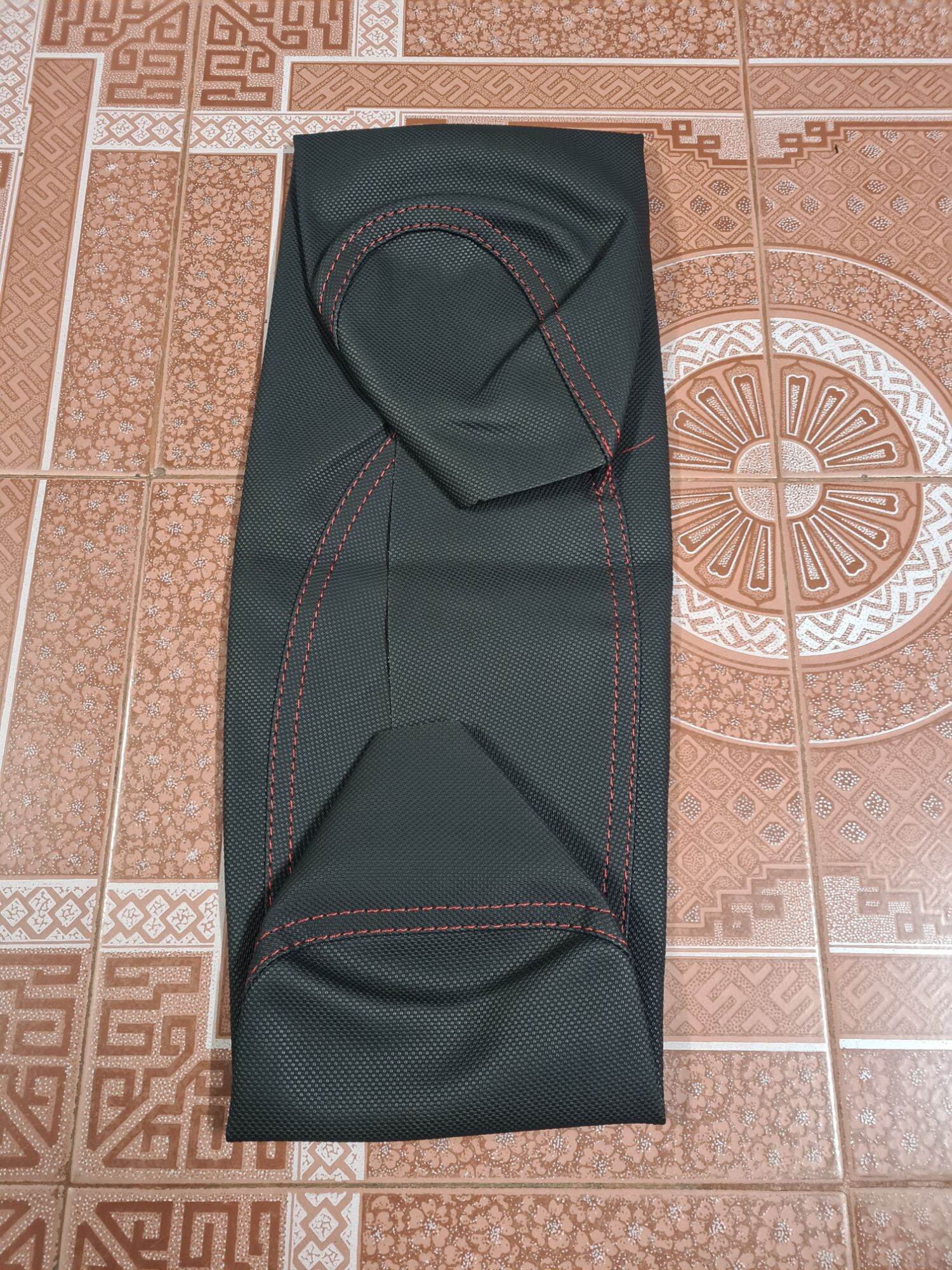 Áo Yên Wave Viền Chỉ Đỏ Da Yên Thun Thái Mịn