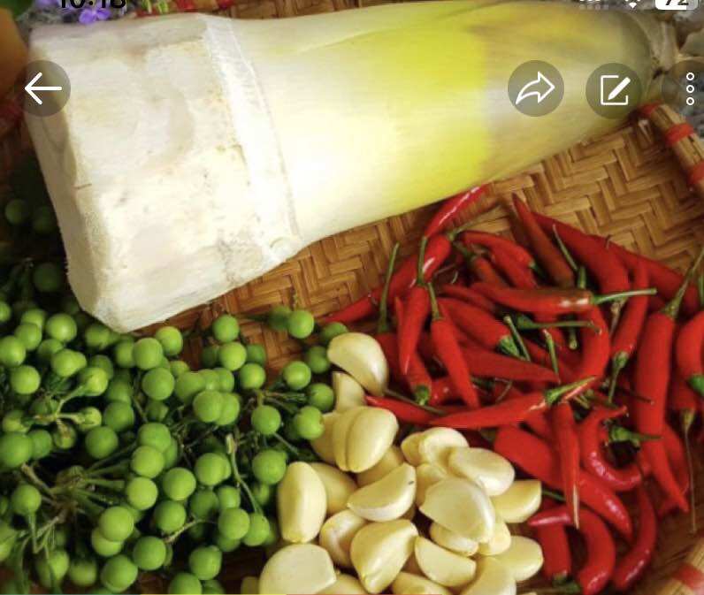 Măng tre ngâm tỏi ớt hộp 1kg