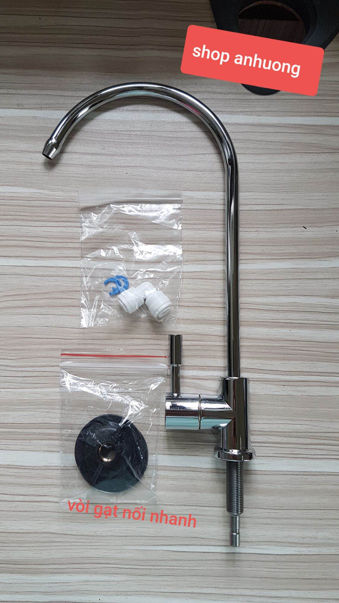 Vòi máy lọc nước vòi nối nhanh. dùng cho máy lọc RO.