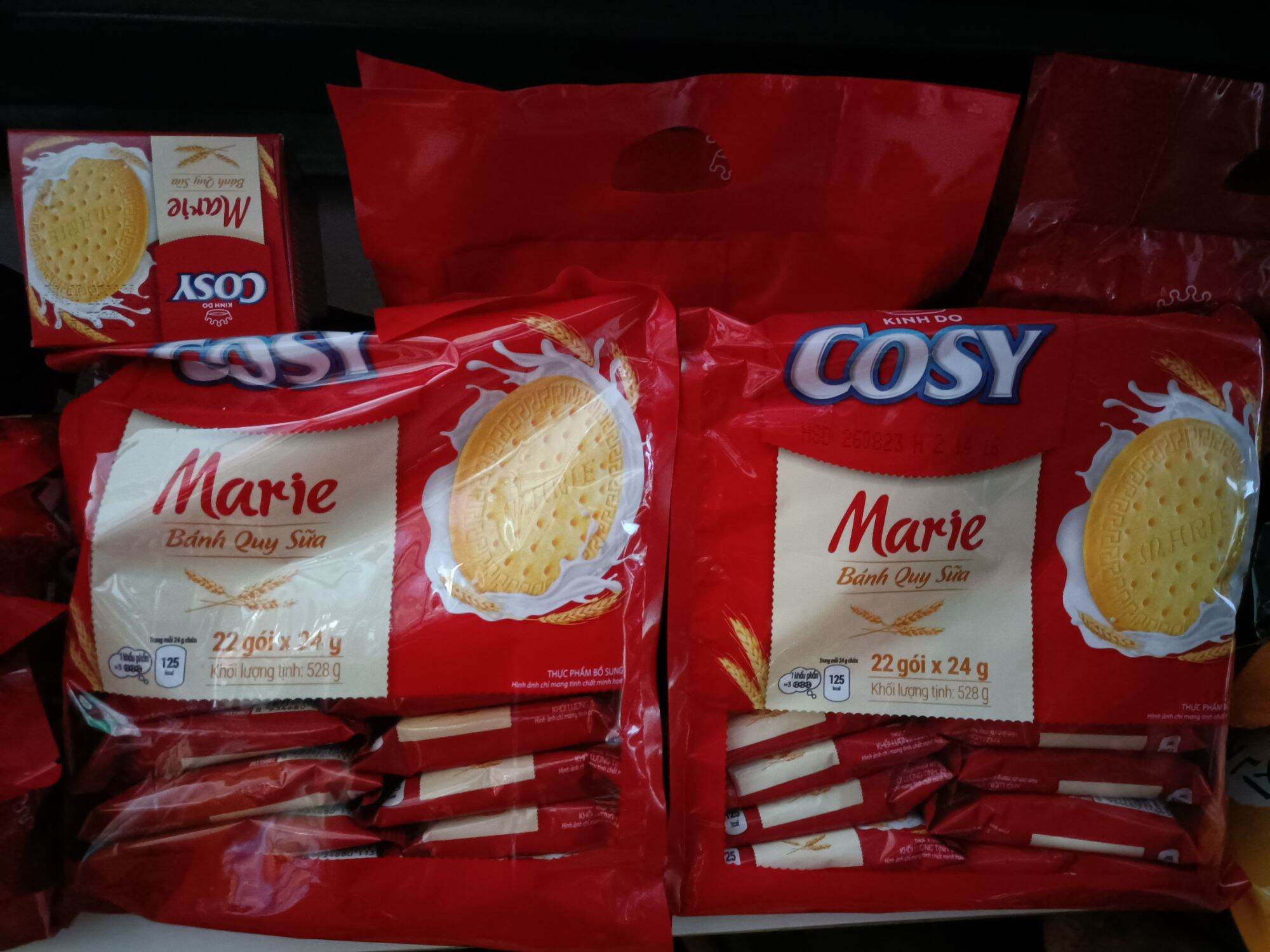 Bánh quy sữa marie Cosy túi 576g