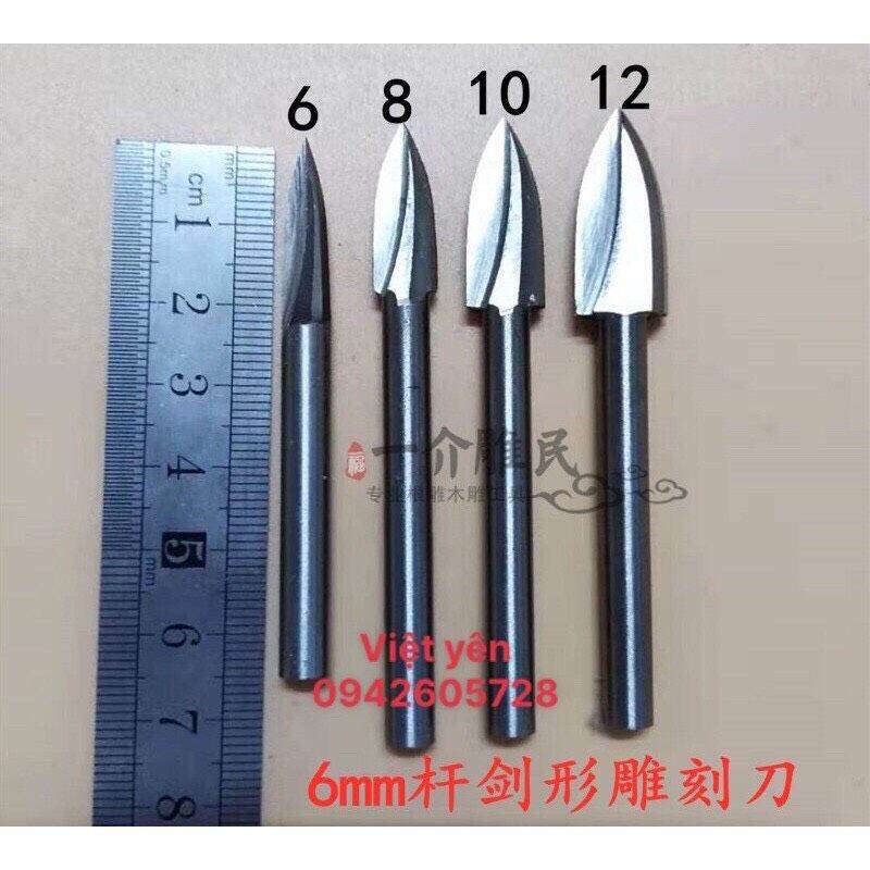 Bộ mũi điêu khắc gỗ cốt 6
