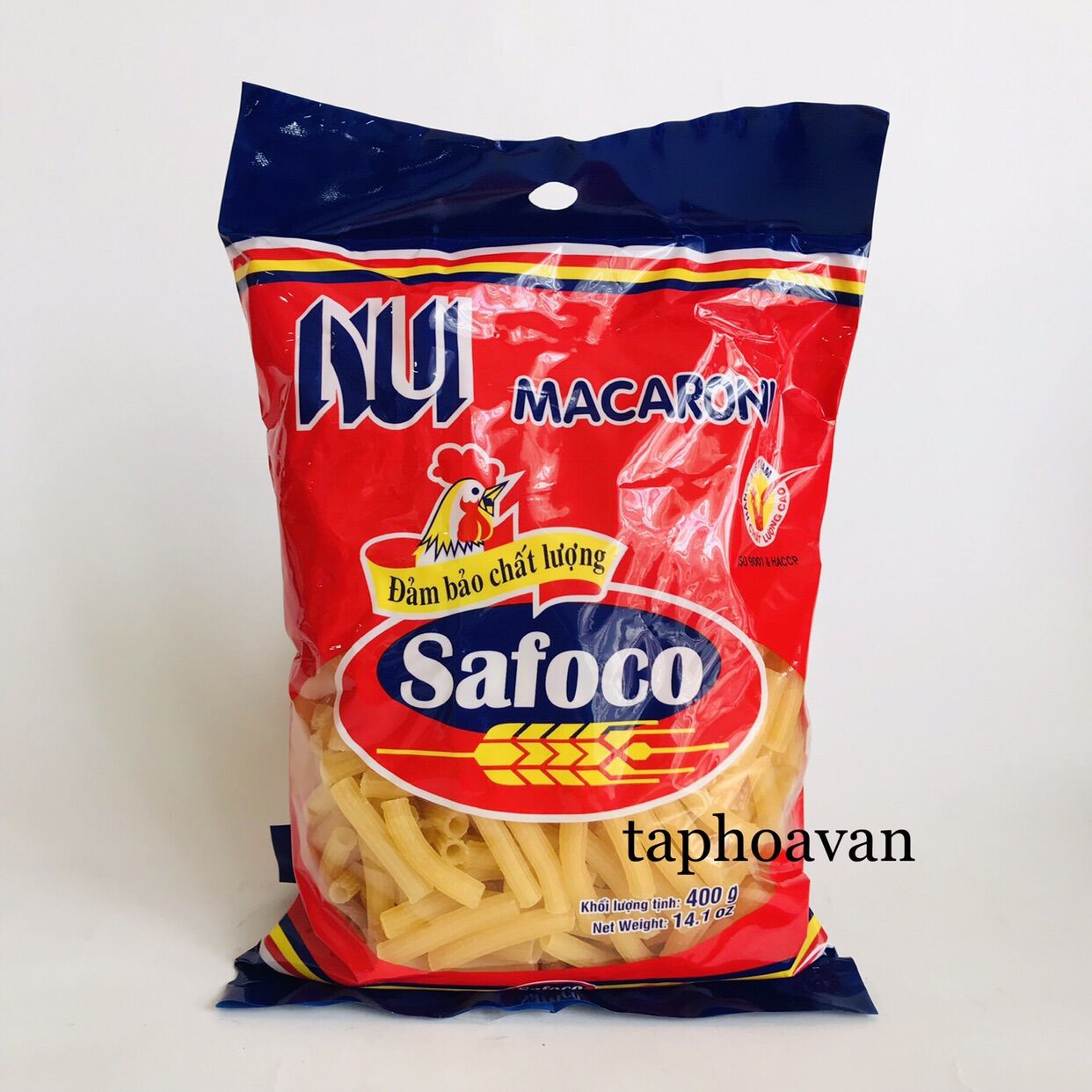 Nui ống Safoco 400gram