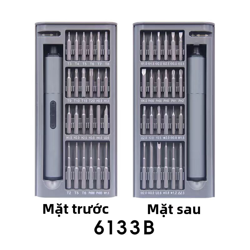 ZQUN | Bộ Vít Điện Mini Không Dây 49-trong-1 Có Đèn